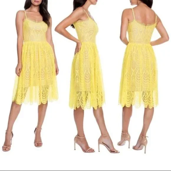 knee length dresses for ladies Women's Francesca Dress Yellow Floral – Rylee + Cru